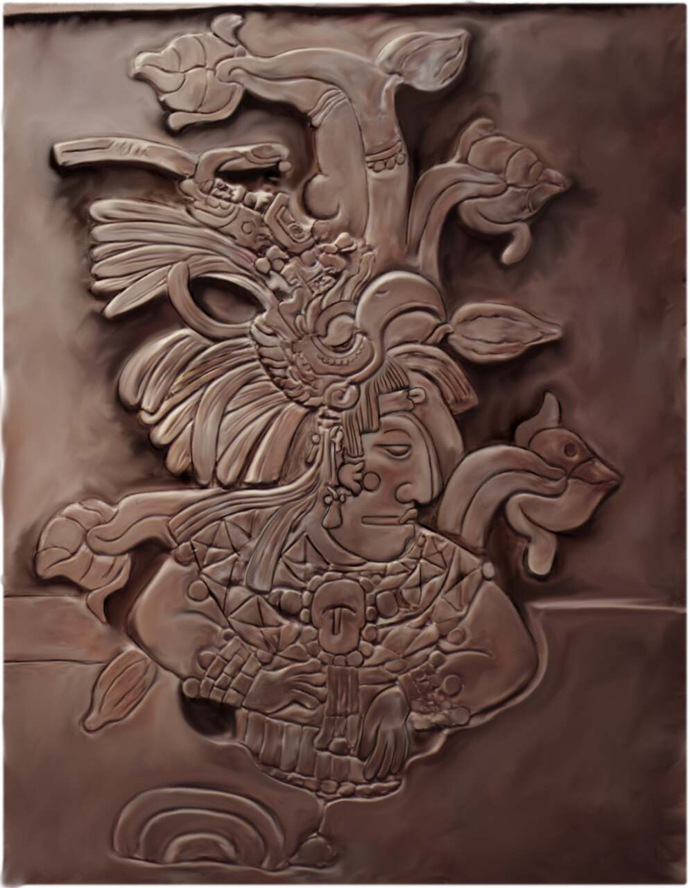 matka Pakala, kakao, Mexico, Palenque