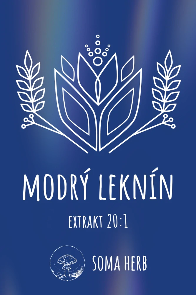 Modrý leknín (Blue Lotus) – extrakt 20:1